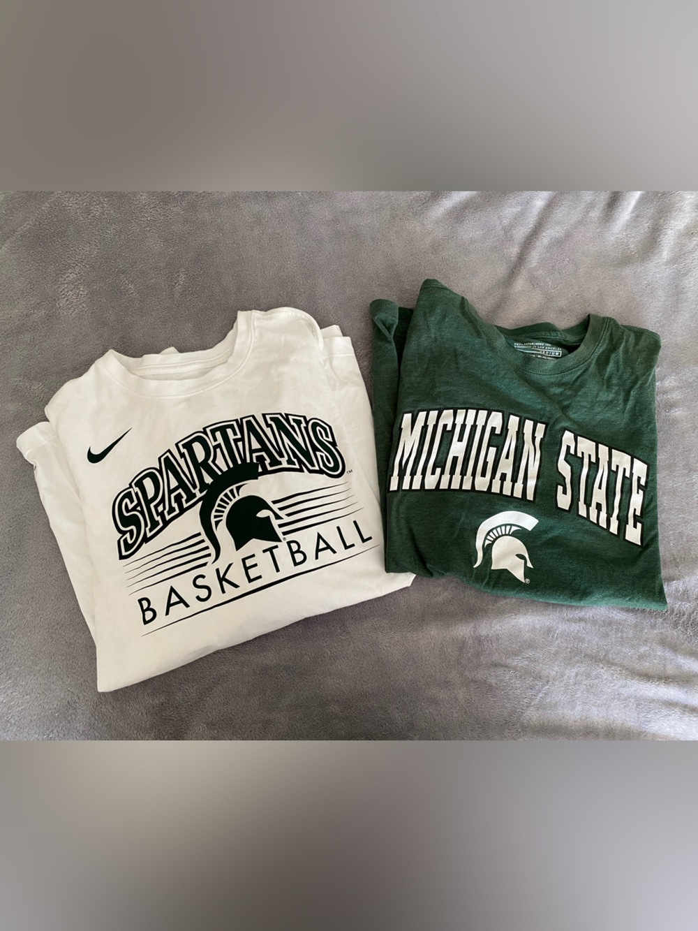 Nike Michigan State Spartans Tees Mens Medium